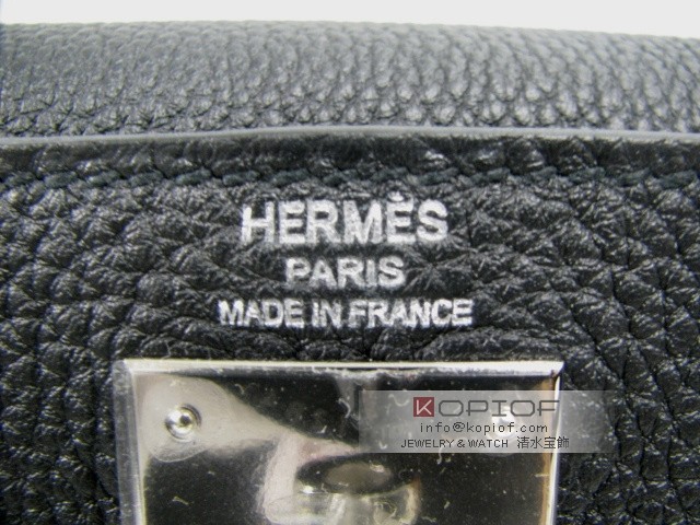 エルメス ケリー スーパーコピー28 トゴ ブラック(シルバー金具)